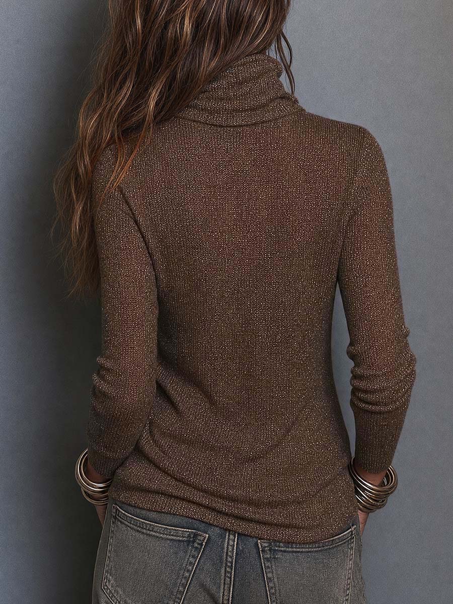 Navy Ribbed Button Cardigan