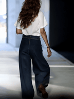 【24-hour shipping out】Casual Loose Graffiti Multi-Pocket Jeans