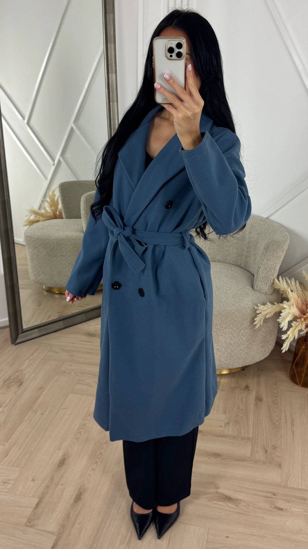 Long Belted Coat
