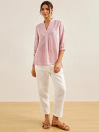 100% Linen Dress Shirt JOANNA