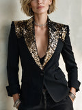 Pailletten Blazer