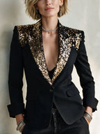 Pailletten Blazer