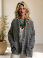 Vintage Gebreid Vest