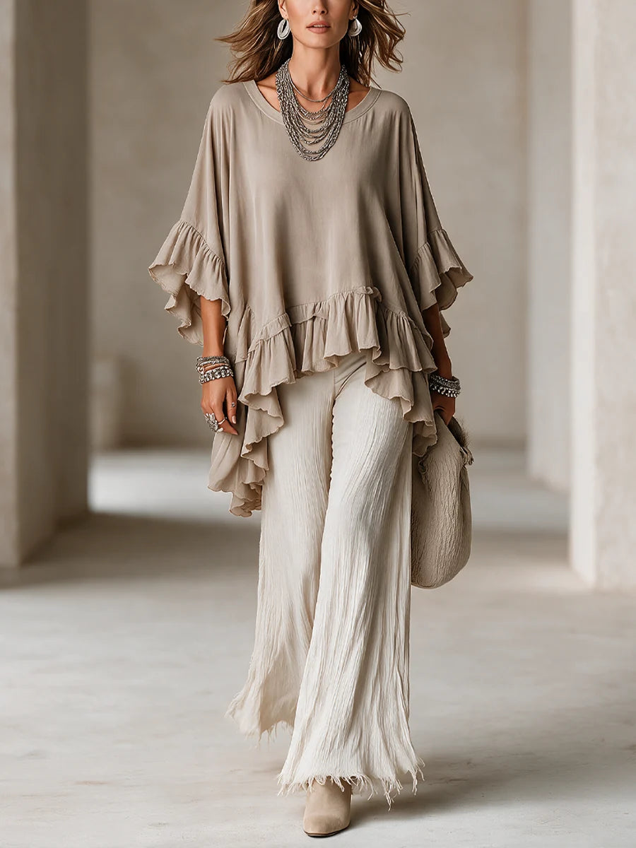 Khaki Ruches Set