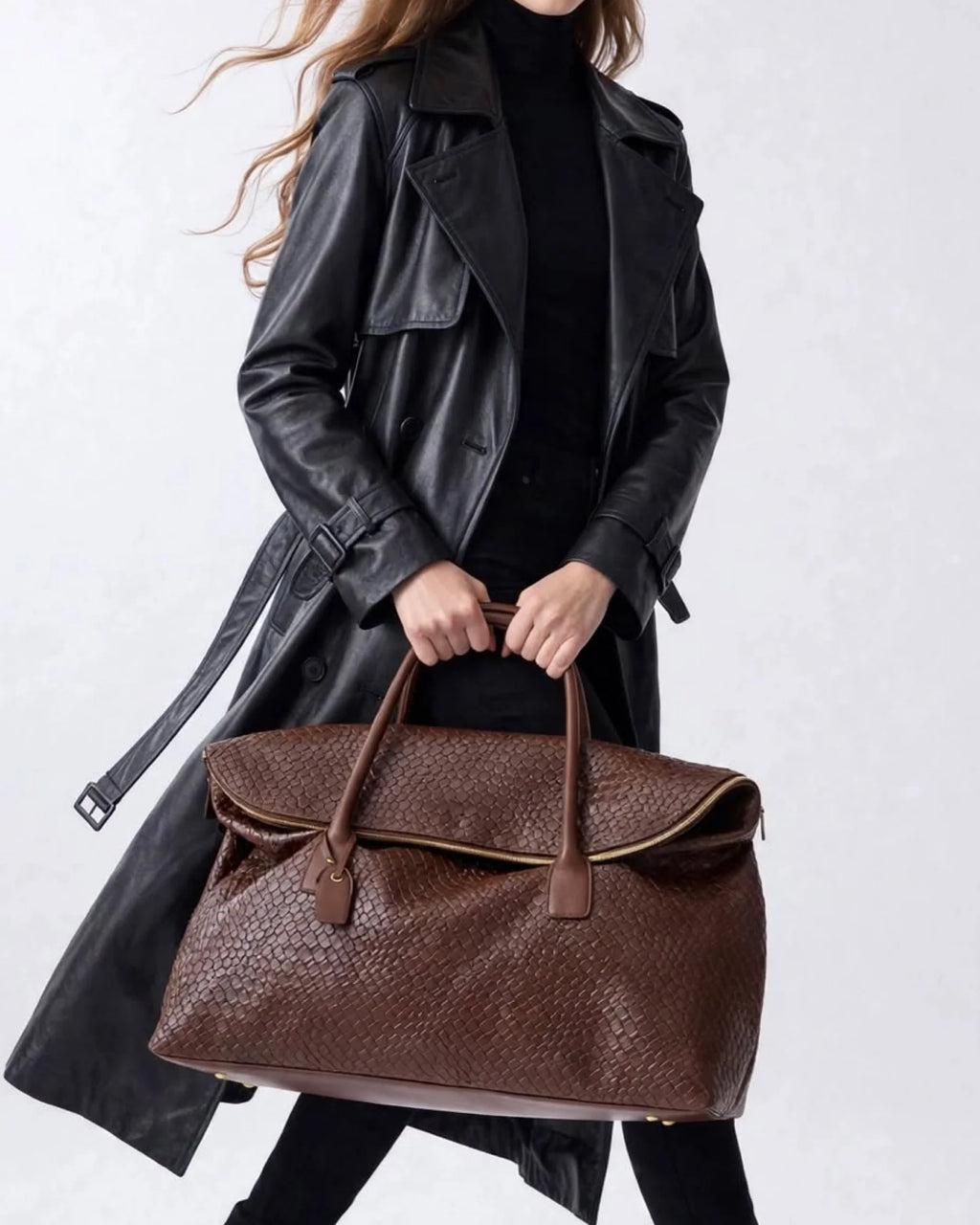 Woven Weekend Bag