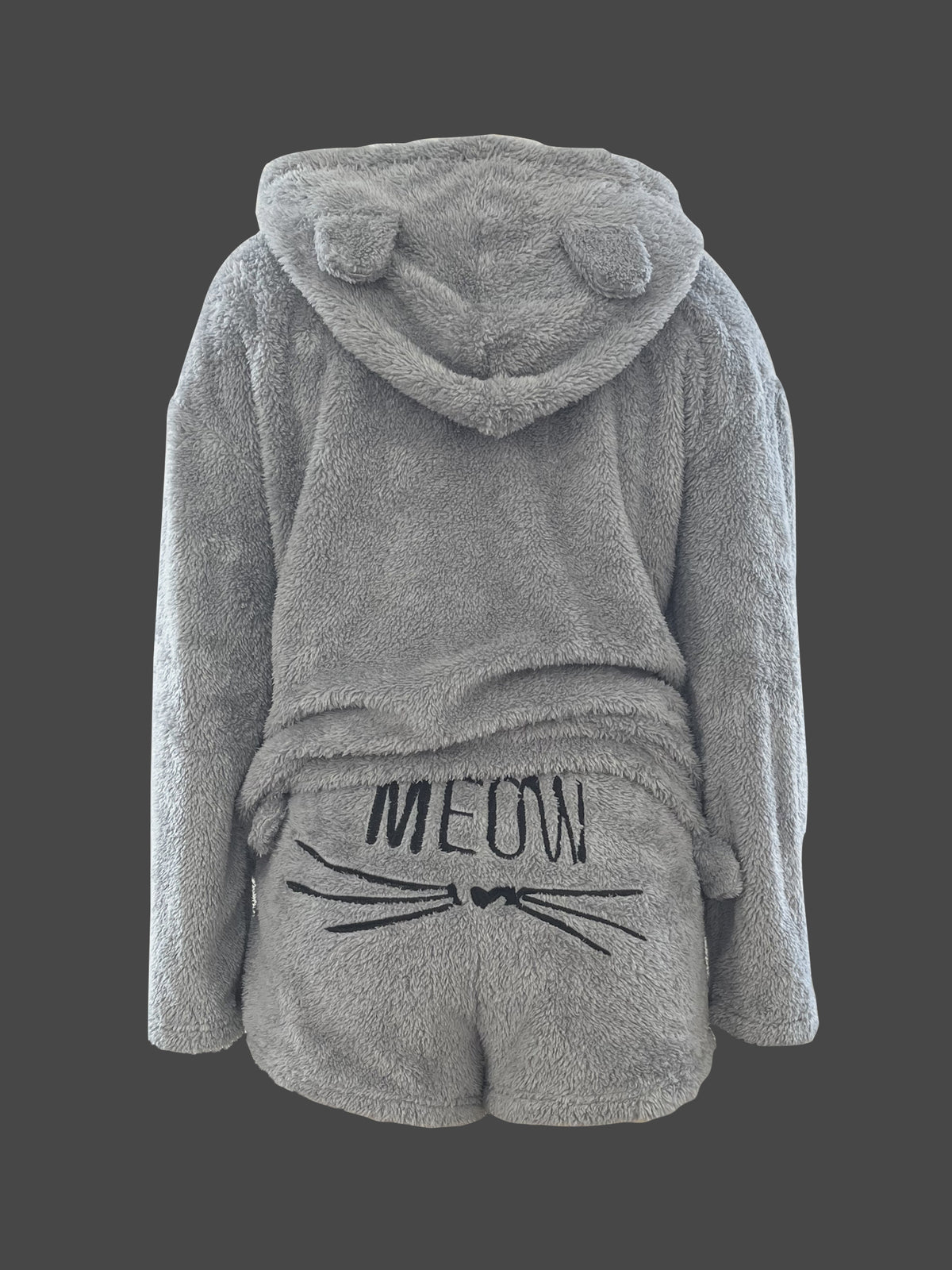 Meow Sleeve Hooded Set