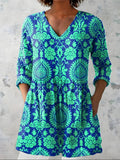 Marlee | Long Blouse with V-Neck