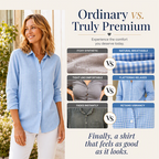 ✨🛍️Fresh Drop - Relaxed Fit Plaid Button-Up – Modern Collared Style for Casual Outings & Coffee Runs
