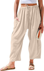 Linen Harem Pants