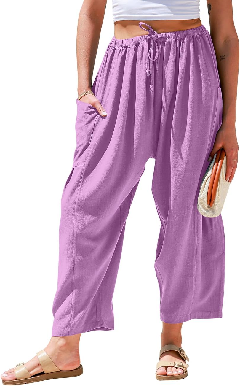 Linen Harem Pants