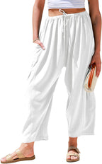 Linen Harem Pants