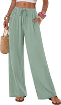 Flowy Wide Leg Pull-On Pants