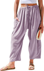 Linen Harem Pants