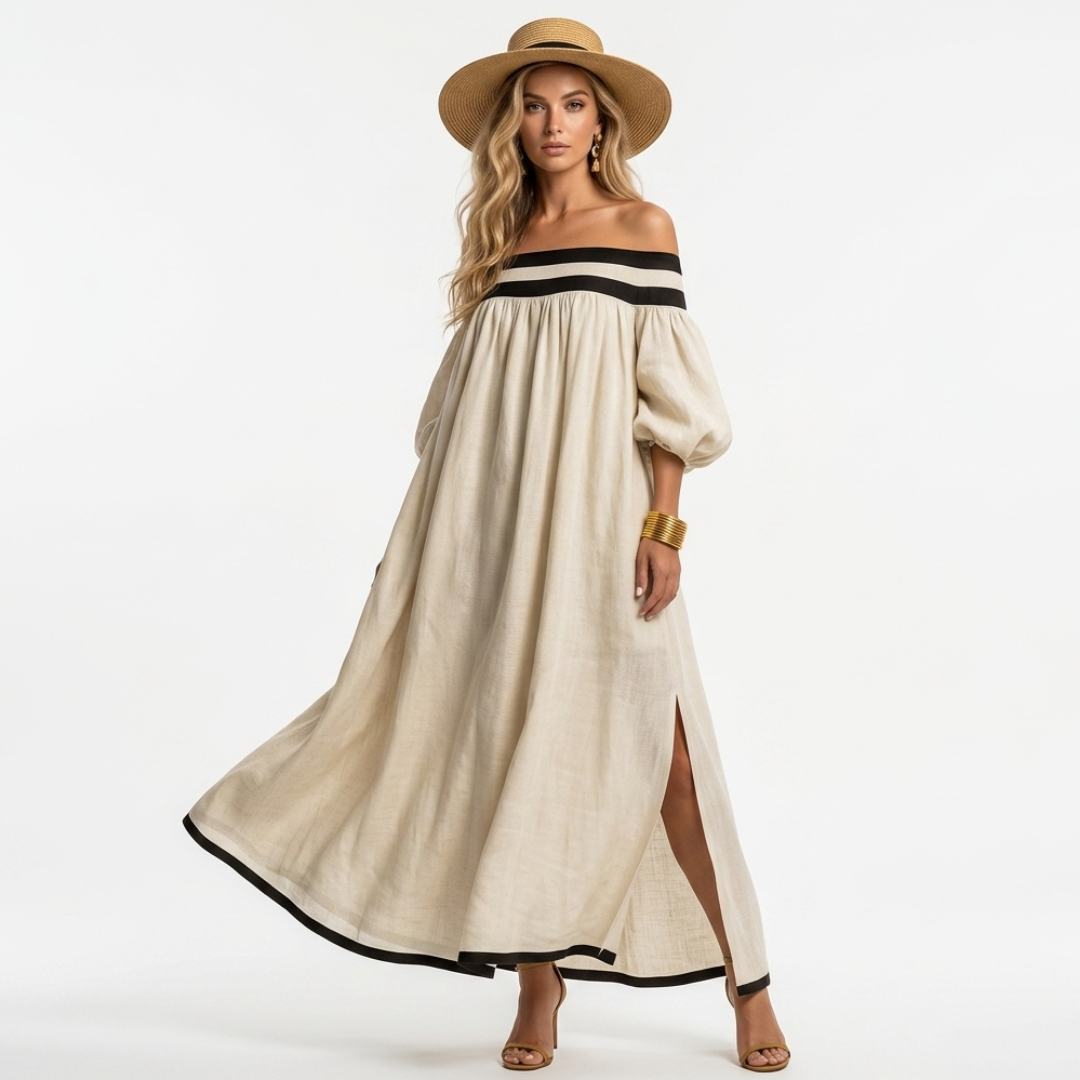 Adina Comfortable Fit Long Dress