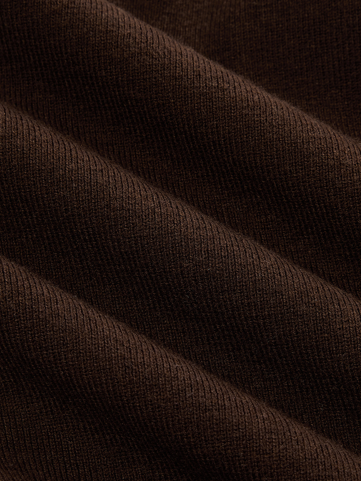 Contrast Scallop Trim Wool Blend Knit Sweater