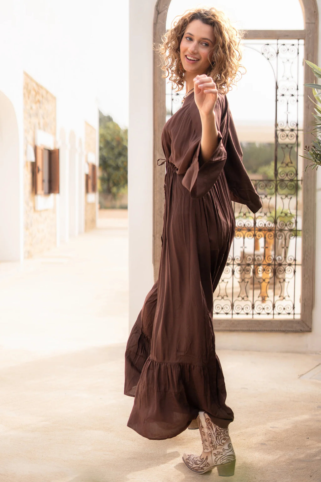 Mocha Serenity Dress