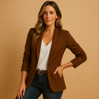 Scarlett | Slim Fit One Button Blazer for Women
