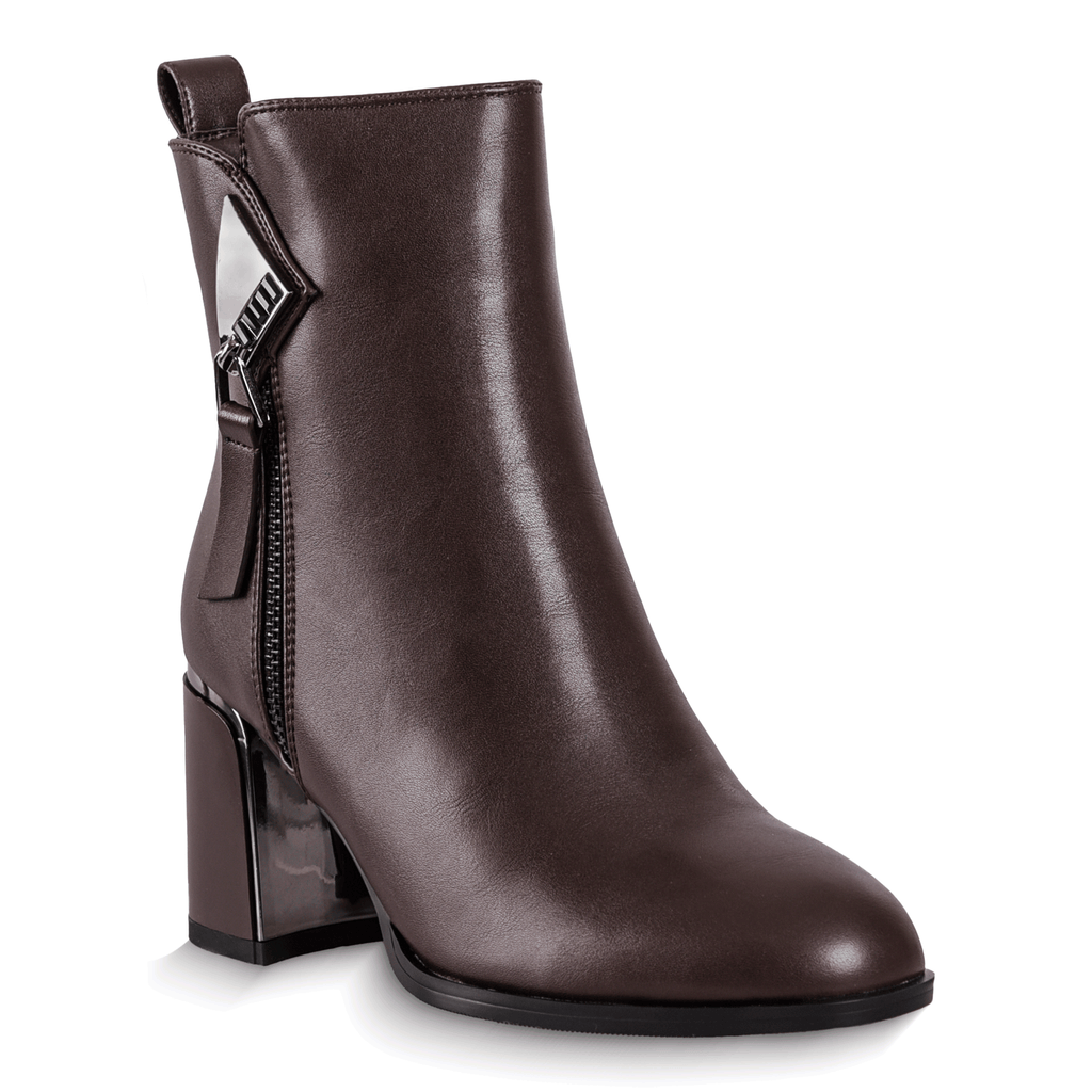 The Aurelia Luxe™ Leather Ankle Boots