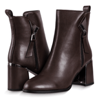 The Aurelia Luxe™ Leather Ankle Boots