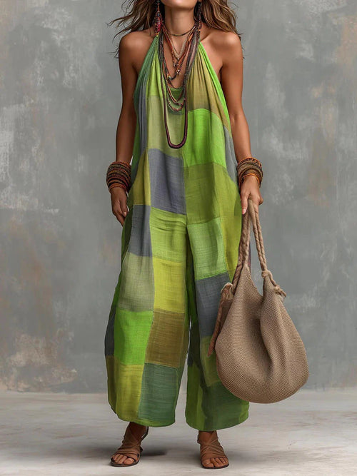 Bohemian Patchwork Jumpsuit™ – Freshness And Freedom In A Unique Artistic Style