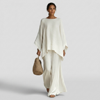 Lara – Boho Tunic Set with Wide Pants