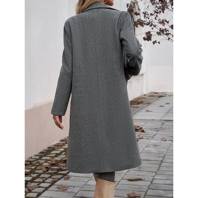 Armelle | Longline Tailored Blazer Coat for Women