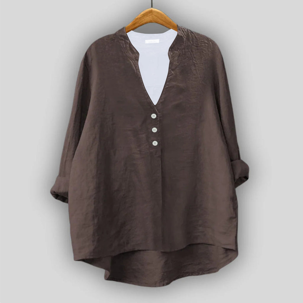 Katalin | Burgundy Tunic