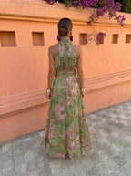 Florencia™ | Low Neck Floral Maxi