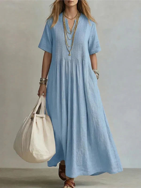 Simone™ | Elegant Pleated Dress