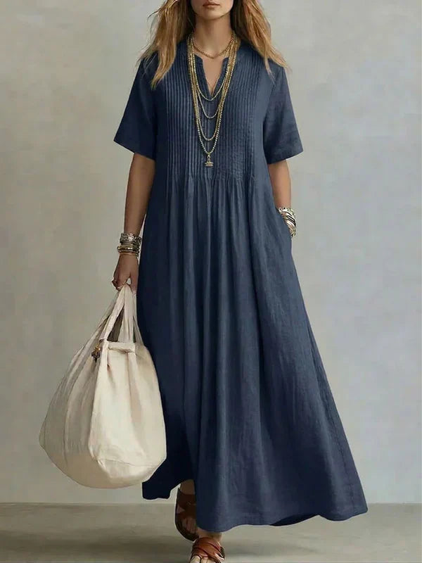 Simone™ | Elegant Pleated Dress