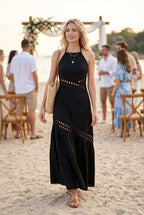 Seville™ | Cutwork Lace Maxi Dress