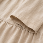 Lilla – Linen Dress, V-Neck