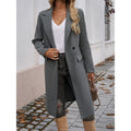 Fiona | Wool Longline Blazer for Women