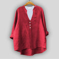 Katalin | Burgundy Tunic