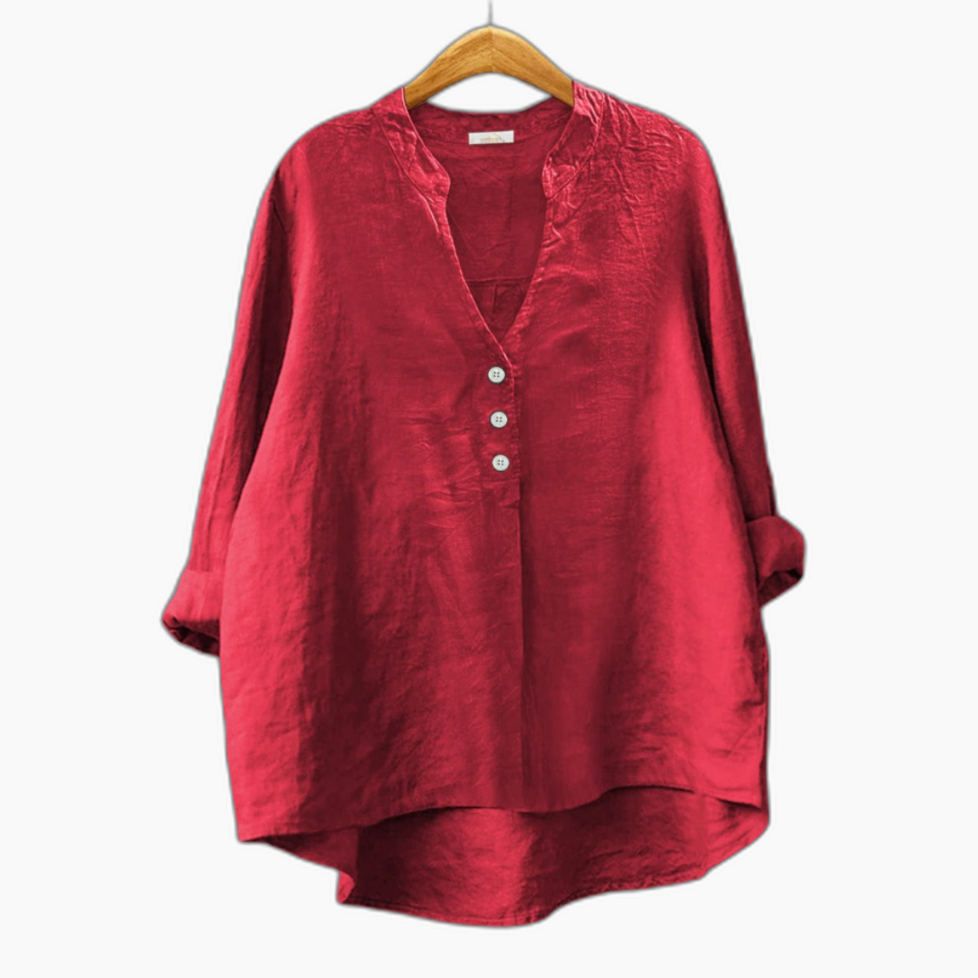 Katalin | Burgundy Tunic