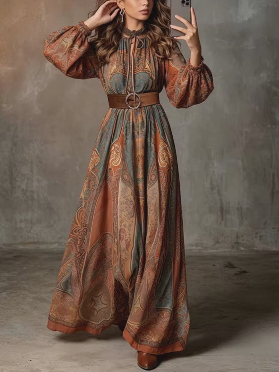 Paisley Maxi Dress
