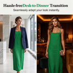 Casual Solid Color Slip Dress