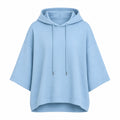 Loose Fit Wide Sleeve Hoodie Casual Sweatshirt