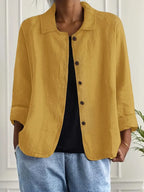 Zara | Oversized Blazer with Button Front for Women